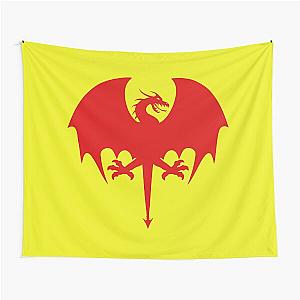 Enter The Dragon Heart Tapestry
