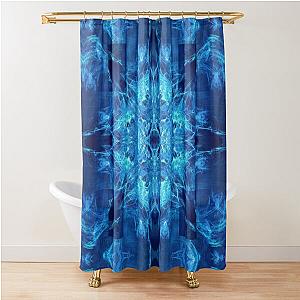 Dragonheart Blue Shower Curtain
