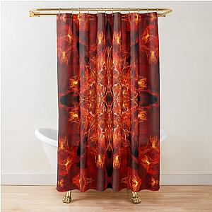 Dragonheart Fire Shower Curtain
