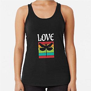 Love Dragonfly Dragonheart Racerback Tank Top