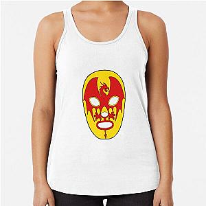 Dragonheart Mask Popping Pink Racerback Tank Top