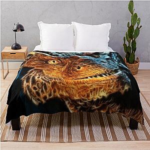Draco the Dragon from the Dragonheart Movie Throw Blanket