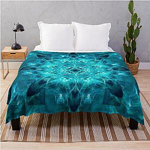 Dragonheart Aqua Throw Blanket
