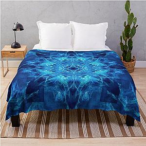 Dragonheart Blue Throw Blanket