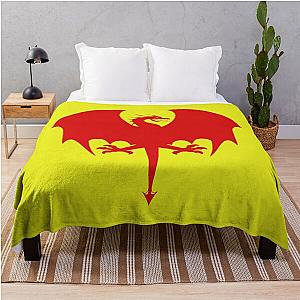 Enter Dragon Heart Throw Blanket