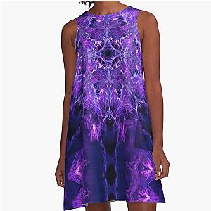 Dragonheart Purple A Line Dress