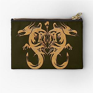 Military Green Zipper Pouch