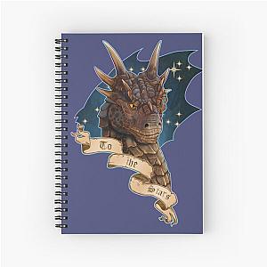 To the Stars Dragonheart Spiral Notebook