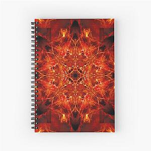 Dragonheart Fire Orange Spiral Notebook