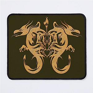 Dragonheart Military Green Mousepad