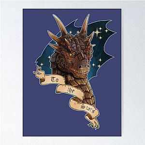 To the Stars - Draco Dragonheart Fan Art Poster