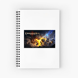 Dragonheir Silent Gods Roll The Dice Tee Dragonheir Silent Gods Notebook