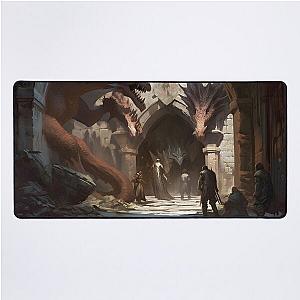 Dungeons and Dragons Deskmat, Aesthetic Gaming Mouse Pad, Large Mouse Mat