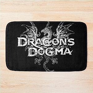 Dragons Dogma 2 Distressed Logo Bath Mat -> Dragons Dogma 2 Distressed Logo Mat