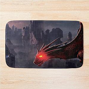The Red Dragon Bath Mat