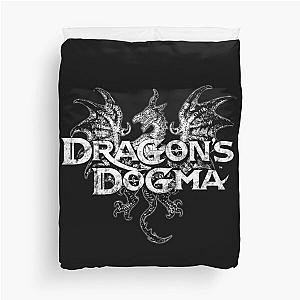 Dragons Dogma Distressed Logo Duvet Cover