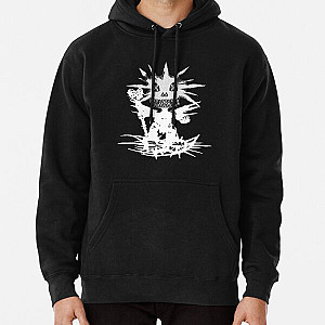 Drain Gang D-9999 character Pullover Hoodie RB0111