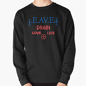 Bladee Drain Gang D9 Love logo Pullover Sweatshirt RB0111