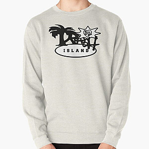 Bladee Drain Gang Trash Island logo merch Pullover Sweatshirt RB0111