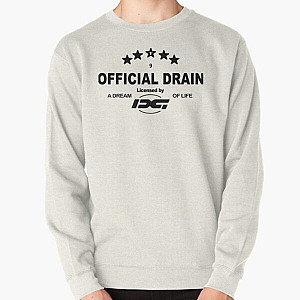 Bladee Drain Gang OFFICIAL DRAIN logo Pullover Sweatshirt RB0111