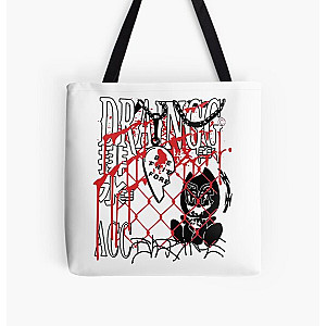 Bladee Drain Gang , Drain This Gang , Drain Gang Merch  All Over Print Tote Bag RB0111