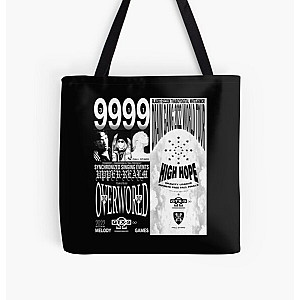 DRAIN GANG 2022 WORLD TOUR OFFICIAL POSTER  All Over Print Tote Bag RB0111