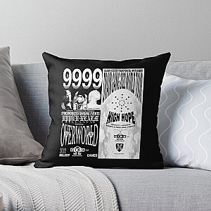 DRAIN GANG 2022 WORLD TOUR OFFICIAL POSTER  Throw Pillow RB0111