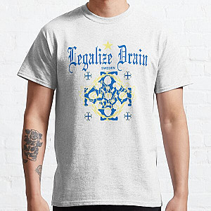 Bladee Drain Gang Legalize Drain Sweden  Classic T-Shirt RB0111