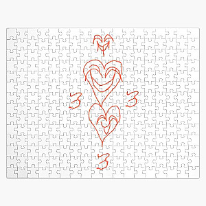 Bladee Drain Gang 3 Logo Jigsaw Puzzle RB0111