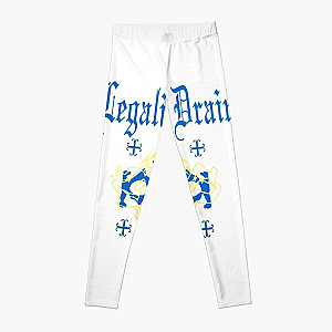 Bladee Drain Gang Legalize Drain Sweden  Leggings RB0111