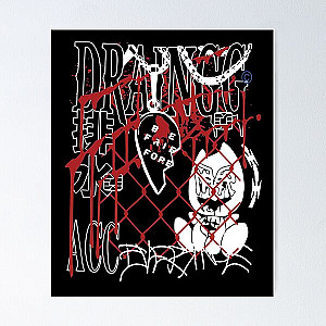 Drain Gang merch poster Poster RB0111