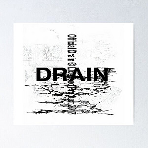 Drain Gang Logo merch Poster RB0111