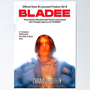 bladee drain gang poster  Poster RB0111