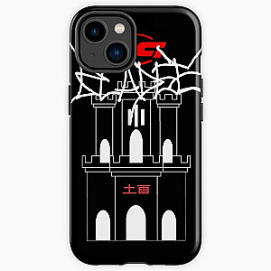 Bladee Drain Gang Red Light Castle logo iPhone Tough Case RB0111