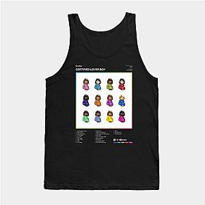 Drake - Certified Lover Boy Tracklist Album Tank Top TP2108