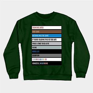 Drake Albums &amp; Mixtapes (2010-2022) Sweatshirt TP2108