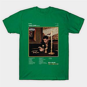 Drake - Take Care Tracklist Album T-Shirt TP2108