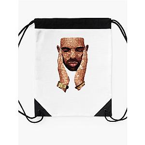 Drke Drizzy Rapper Moasiac Drawstring Bag Premium Merch Store