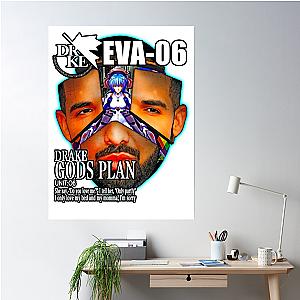 Drake Evangelion Poster Premium Merch Store