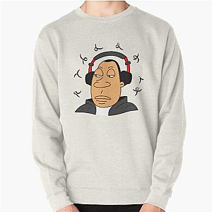 Dr Dre chilling listening to music Pullover Sweatshirt