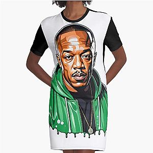 Dr Dre NWA rapper Graphic T-Shirt Dress