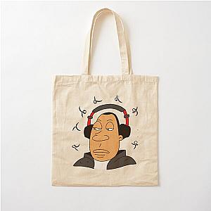 Dr Dre chilling listening to music Cotton Tote Bag