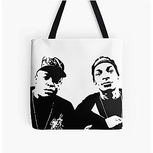 Dr Dre and snoop All Over Print Tote Bag