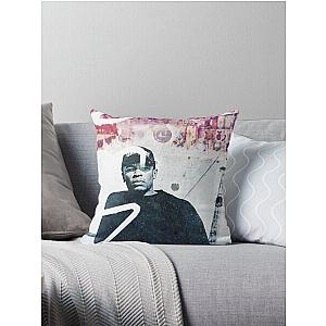 Dr Dre Collage Graphic Print Throw Pillow