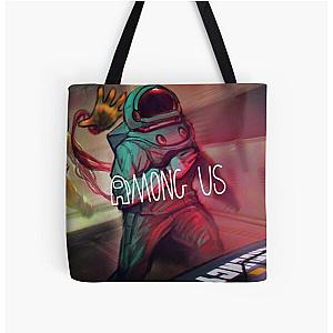 Among Us Merchandise - Among Us Astronaut 3D All Over Printed High Quality Tote Bag [ID9967]