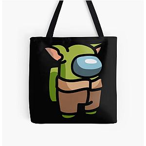 Among Us Merchandise - Among Us Cute Crewmate All Over Printed High Quality Tote Bag [ID9959]