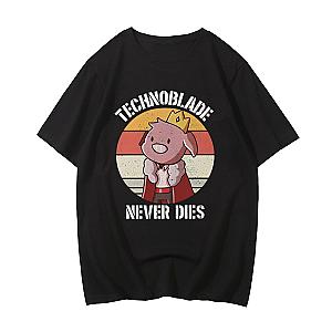 Dream SMP T-Shirts – Dream SMP Technoblade Never Dies Classic T-Shirt [ID10625]