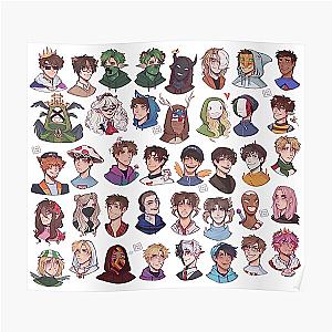 Dream SMP Posters - All Dream SMP Characters Poster RB1106 [ID8505]