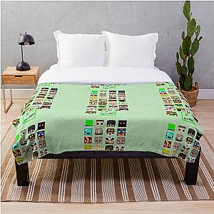 Dream SMP Bedding Sets - The Whole Dream SMP Version 3.0 Throw Blanket RB1106 [ID8871]