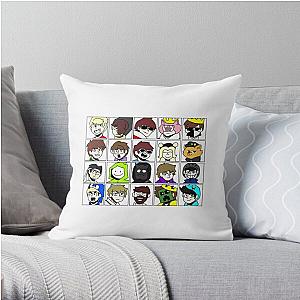 Dream SMP Pillows - Dream SMP All Members Throw Pillow RB1106 [ID9163]